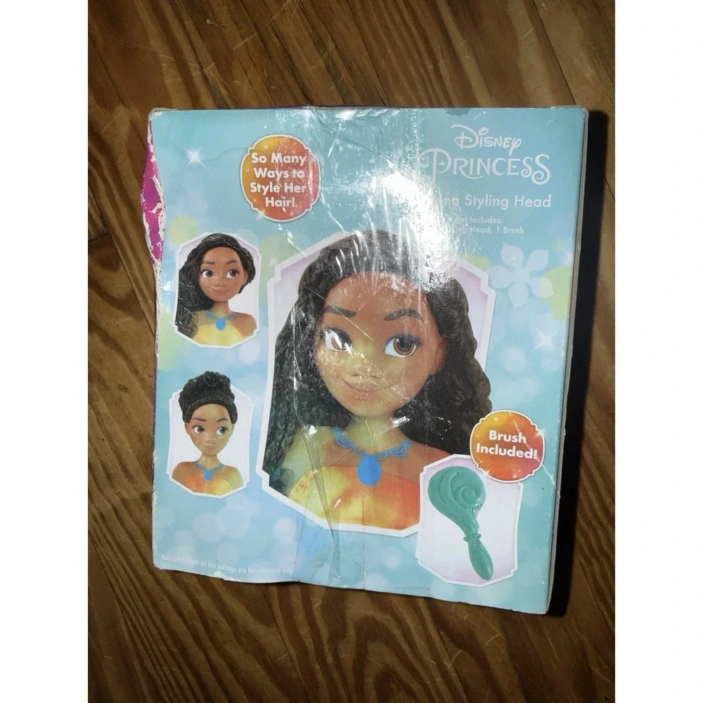 Disney Princess Moana Styling Head‎ With Brush Included